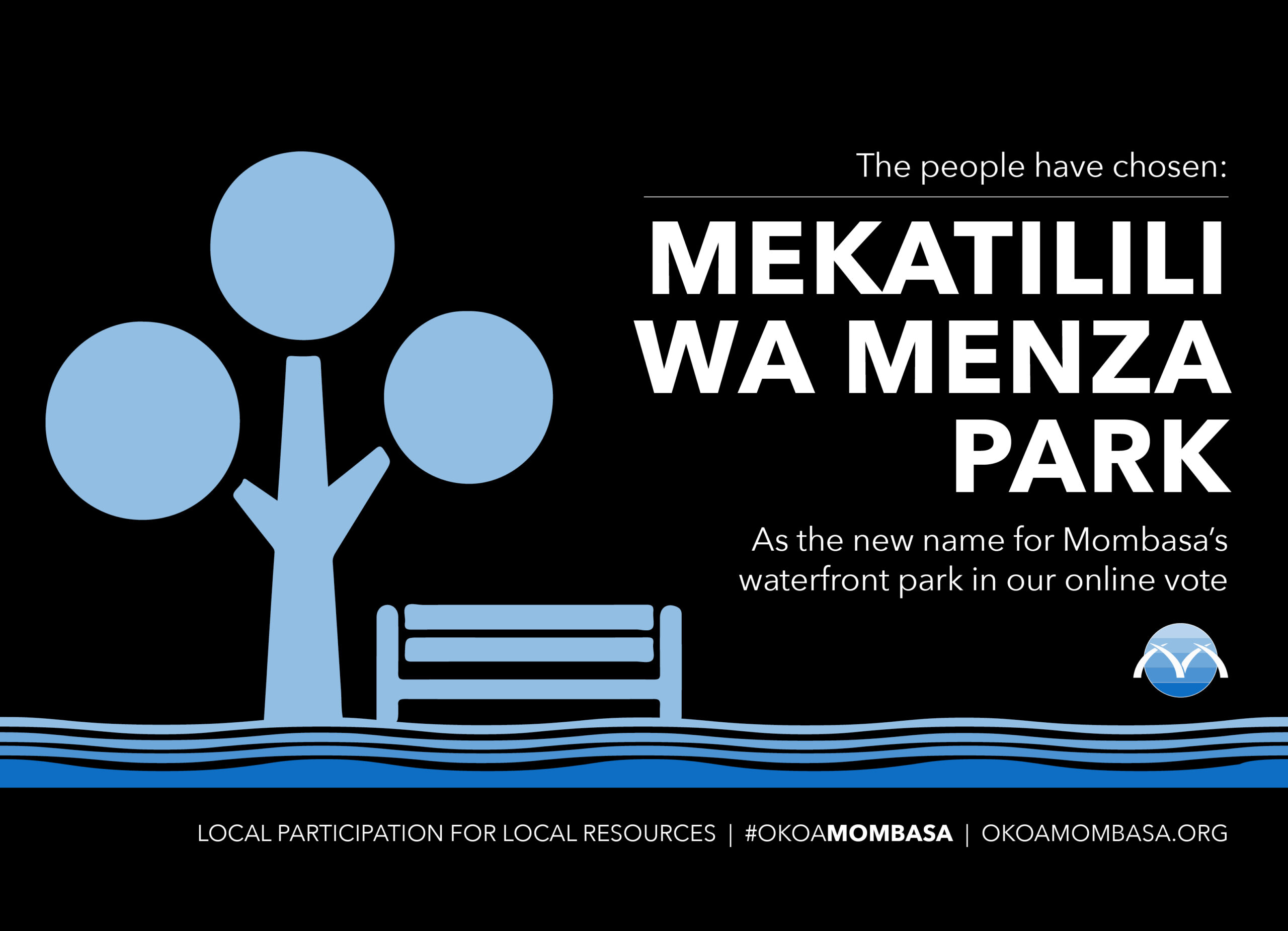 Okoa Mombasa announces results of poll to rename waterfront park