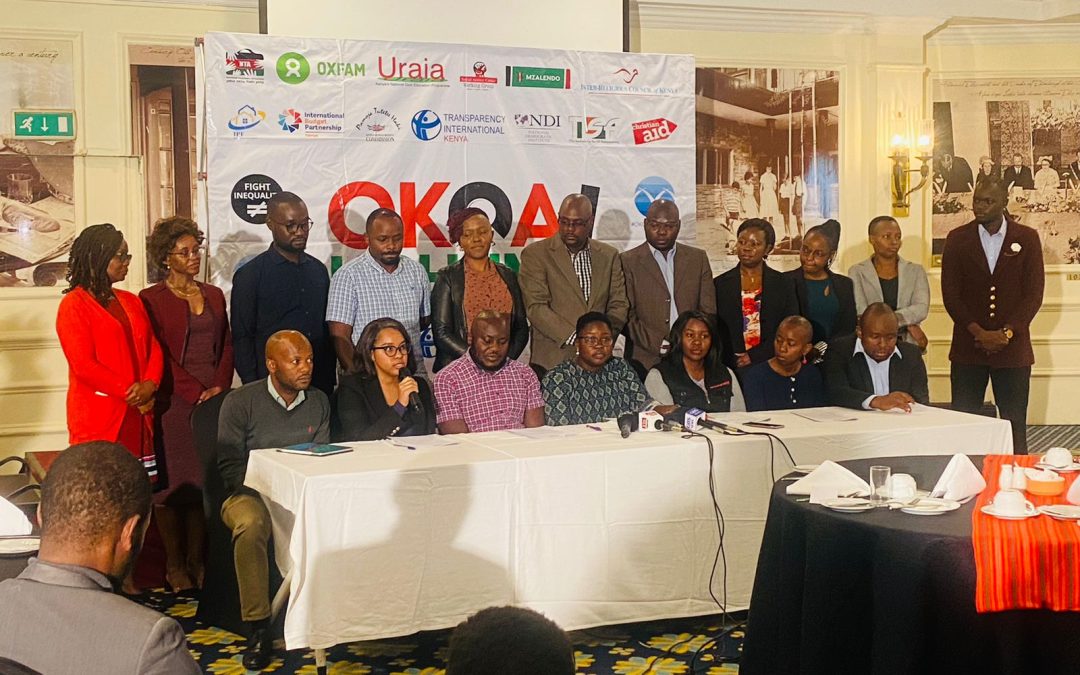 Okoa Uchumi: Civil society statement on the Finance Bill, 2023